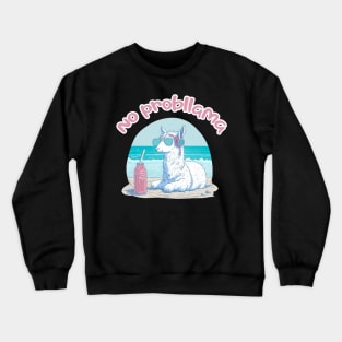 No Probllama Crewneck Sweatshirt